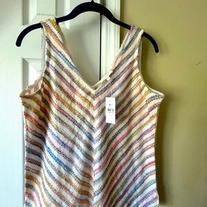 Lou & Grey Double V-neck Tank Top